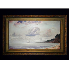Картина "Облака", Адамов А.В., х/м