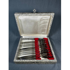 Ложки для устриц, серебрение, Франция, 1947-1950-е годы